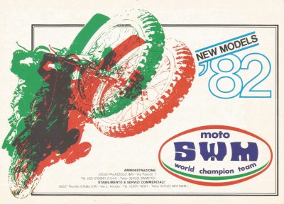 1982 SWM sales brochure